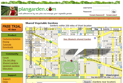 Your Take On The Obama Vegetable Garden The Dirt At Plangarden Com
